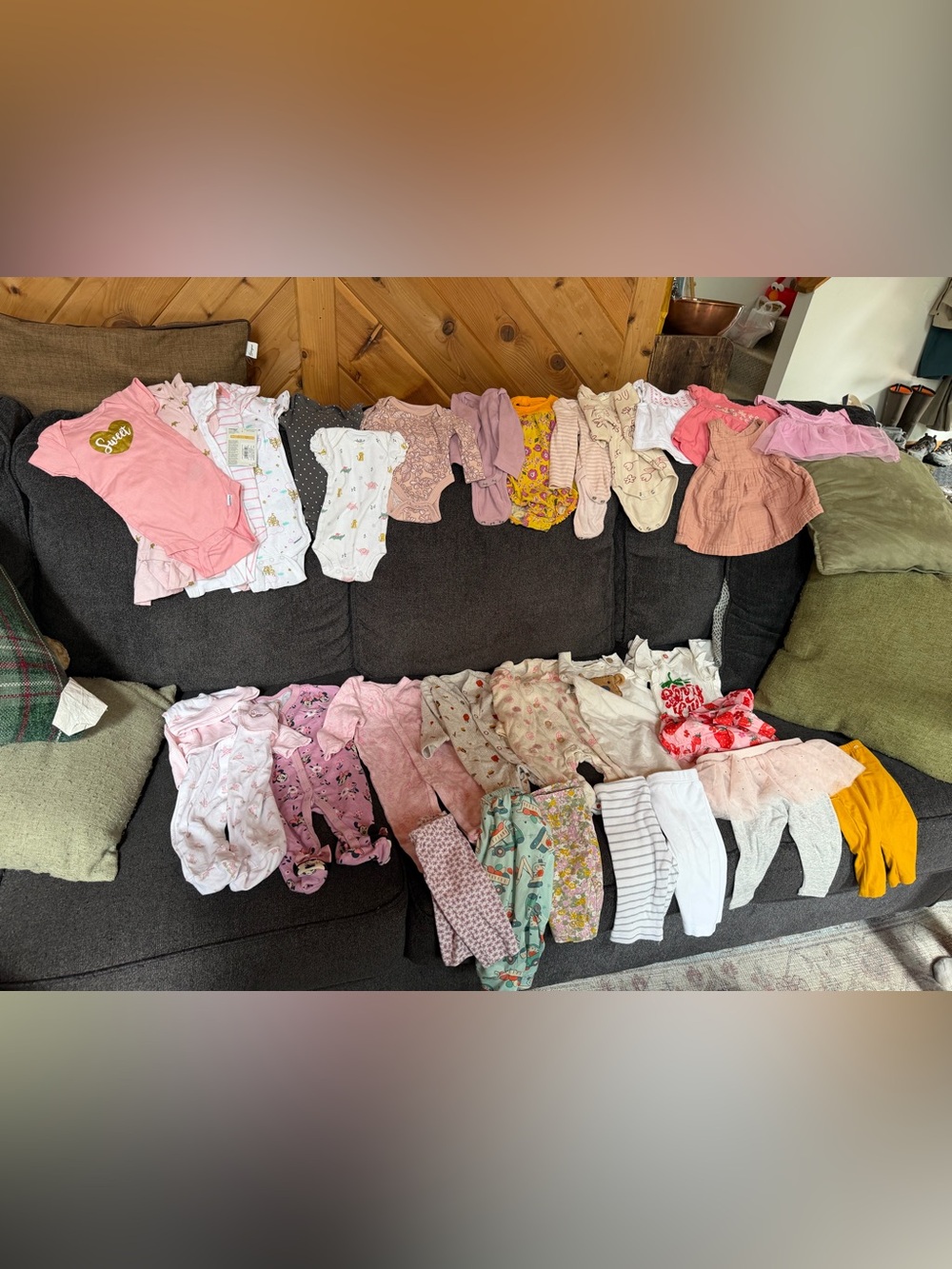 Mixed Baby Clothes - Newborn, 0-3, 3-6 month - 33 items